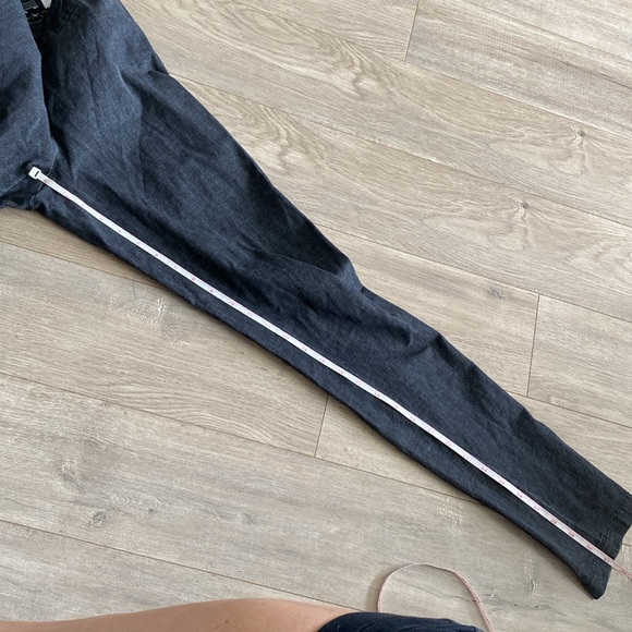 VINCE skinny pants legging trouser M black grey - Picture 4 of 6